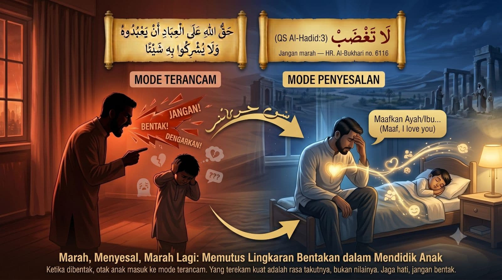 Marah pada Anak: Antara Mendisiplinkan dan Melukai