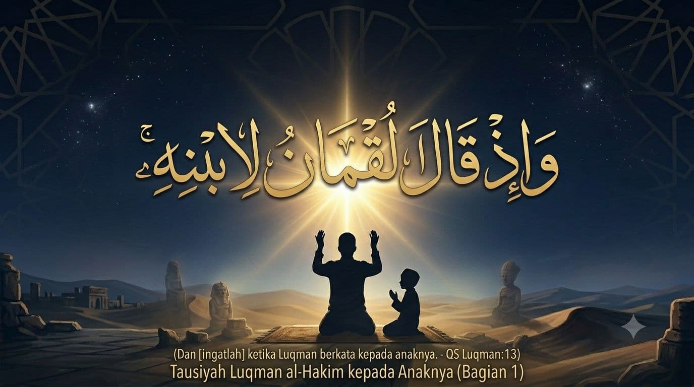 Tafsir QS. Luqman: 13-14 — Dua Wasiat Utama: Tauhid & Berbakti kepada Orang Tua