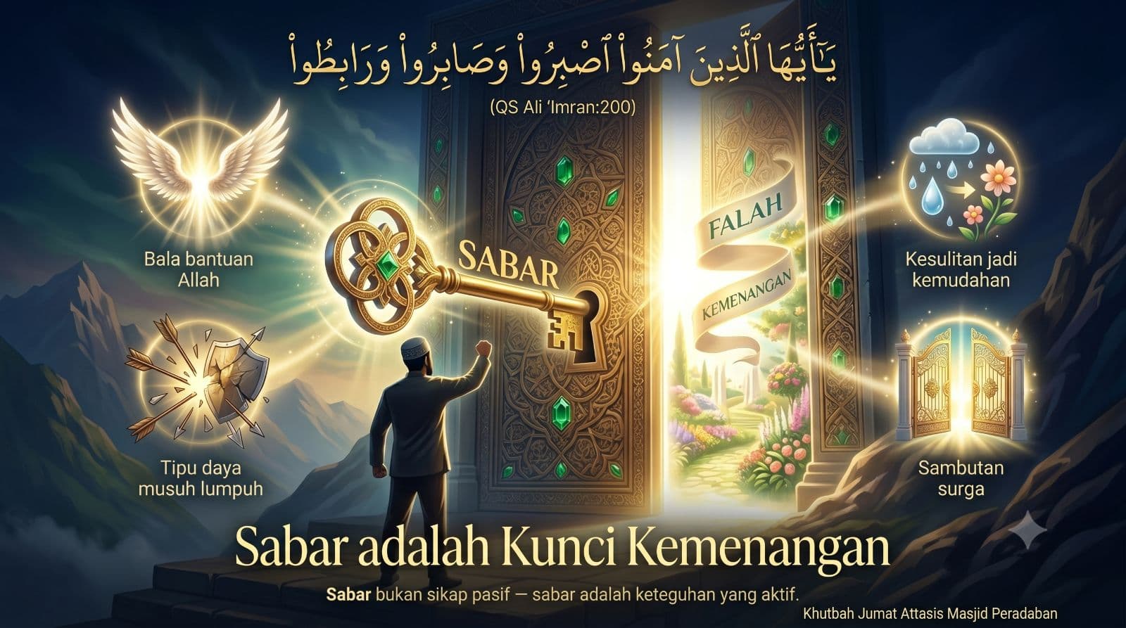 SABAR KUNCI KEMENANGAN