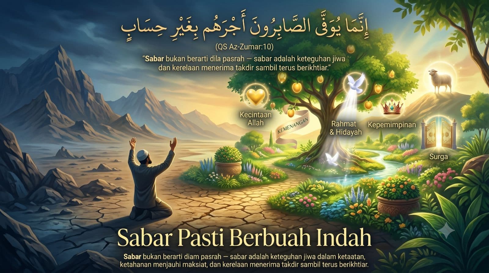 Sabar akan Berbuah Indah