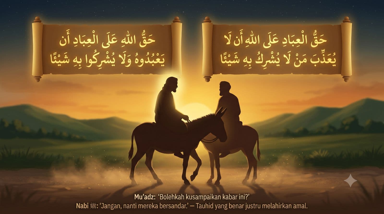 Mengesakan Allah, Pondasi Segala Amal